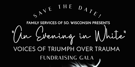 "An Evening in White: Voices of Triumph over Trauma" gala