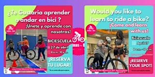 Imagem principal do evento Biciescuela para Adultos de Latinas en Bici