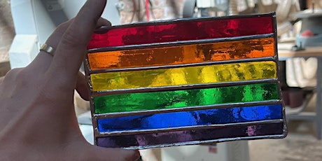 Stained Glass Light Catchers - PRIDE Edition CHICAGO