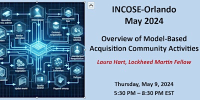 Primaire afbeelding van INCOSE Orlando Monthly Meeting - May 2024