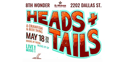 Heads & Tails Crawfish Festival + Cyberpunk Night Market OF - Sat. 5/18 primary image