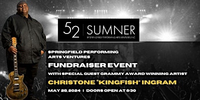 Hauptbild für A Special Night of Blues-SPAV Fundraiser with Christone “Kingfish” Ingram
