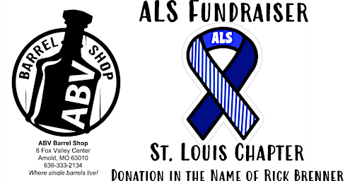 Imagem principal de ALS Fundraiser: Whiskey Tasting / Donation in the Name of Rick Brenner