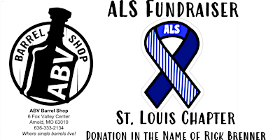 Imagen principal de ALS Fundraiser: Whiskey Tasting / Donation in the Name of Rick Brenner