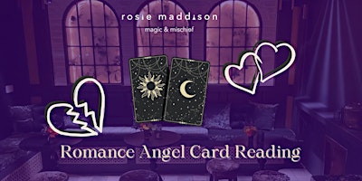 Romance Angel Card Reading & Champagne primary image