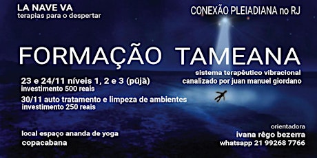 Imagem principal do evento FORMAÇÃO COMPLETA EM TAMEANA
