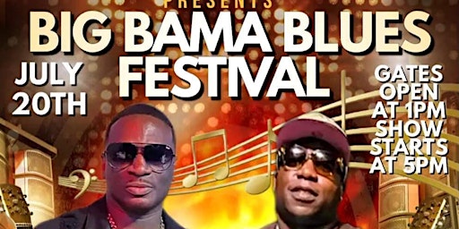 Imagem principal do evento Big Bama Blues Festival