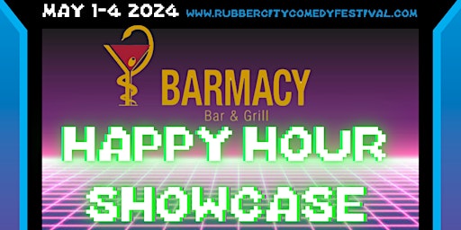 Immagine principale di Rubber City Comedy Festival Happy Hour Showcase 