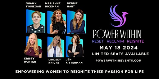 Imagem principal do evento Power Within: Empowering Women to Reignite Their Passion for Life