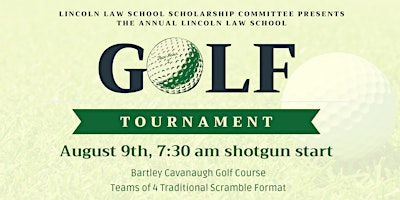 Imagem principal do evento 3rd Annual Lincoln Law School Golf Tournament