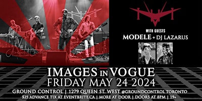 Imagen principal de IMAGES IN VOGUE with Modele + DJ Lazarus