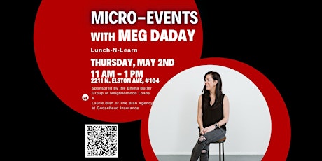 Imagen principal de Lunch-N-Learn: Micro-Events for Maximum Impact with Meg Daday