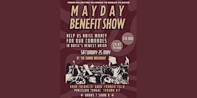 MAYDAY BENEFIT SHOW primary image