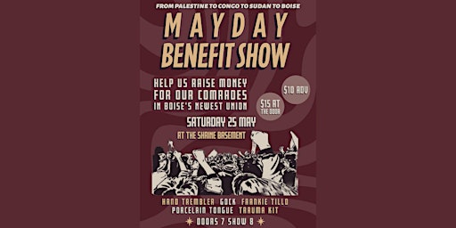 MAYDAY BENEFIT SHOW primary image