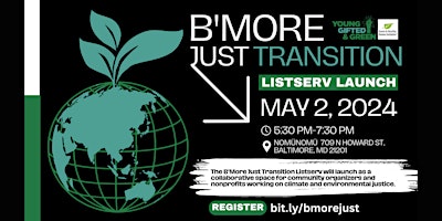 B'More Just Transition Listserv primary image