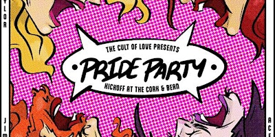 Immagine principale di PRIDE KICK-OFF w/ Cult of Love Drag @ Cork and Bean Oshawa! 
