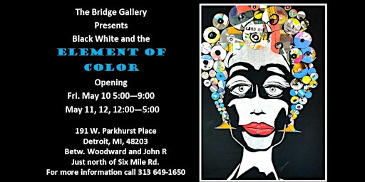 Imagem principal do evento Black, White and the Element of Color Art Exhibit