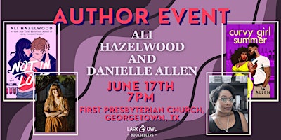 Imagem principal do evento Author Event:  Ali Hazelwood & Danielle Allen