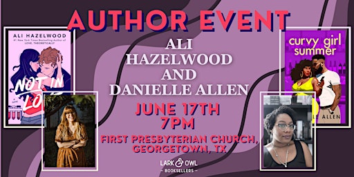 Authors Ali Hazelwood (NOT IN LOVE) & Danielle Allen (CURVY GIRL SUMMER) primary image
