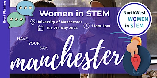Imagem principal do evento Women in STEM Networking Lunch at The University of Manchester