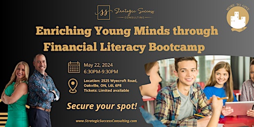 Imagem principal do evento Enriching Young Minds through Financial Literacy Bootcamp