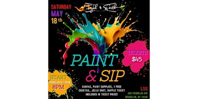 Immagine principale di Fyah & Earth's Paint & Sip (A 21+ Event) 
