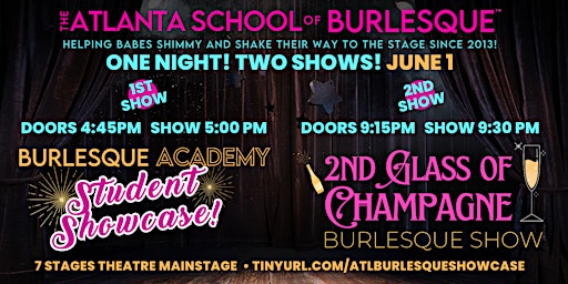 Primaire afbeelding van Atlanta Burlesque Academy Showcases