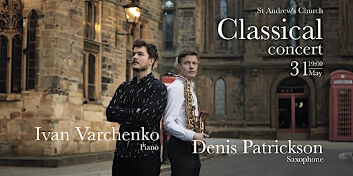 Imagem principal do evento Classical Music for saxophone and piano