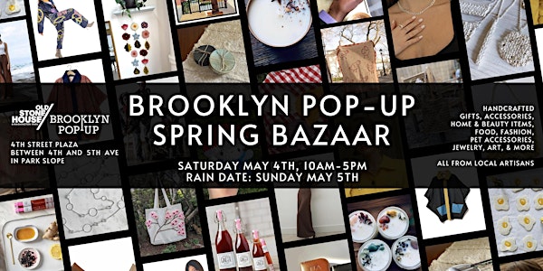 Brooklyn Pop-Up: The Old Stone House Spring Artisans Bazaar