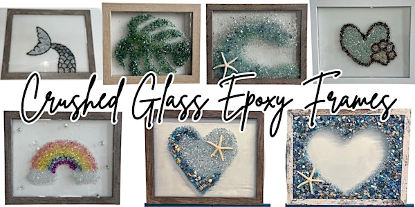 Crushed Glass Epoxy Frame