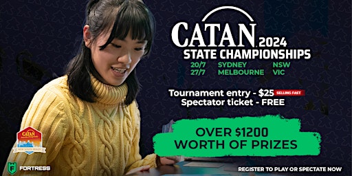 AUS | New South Wales | CATAN State Championship 2024 primary image