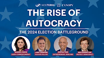 Imagen principal de The Rise of Autocracy: The 2024 Election Battleground