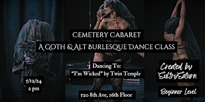 Cemetery Cabaret: A Goth & Alt Burlesque Dance Class primary image