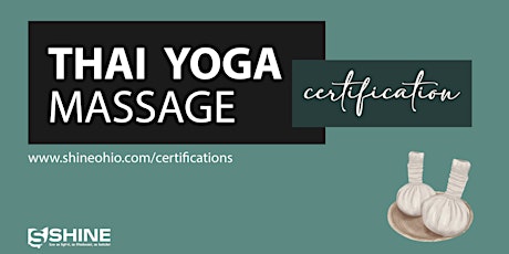 Thai Yoga Massage Certification (Foundational Series)