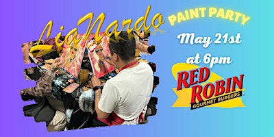 Paint Party with LiaNardo Mobile Paint & Sip at Red Robin primary image