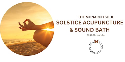 Imagem principal de Solstice Lunar Alignment: Acupuncture Happy hour & Sound Bath