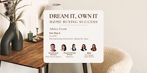 Imagem principal do evento Dream It, Own It: Home Buying Success