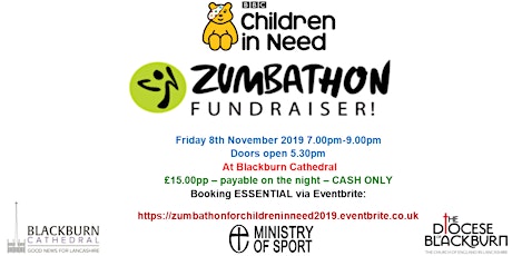 Zumbathon for Children In Need 2019 primary image