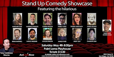Imagem principal do evento Funniest Stand-Up Comedy Showcase Spring 2024