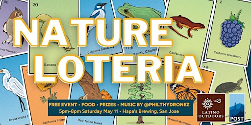 Imagem principal do evento Nature Lotería (New Location: Hapa's Brewing)