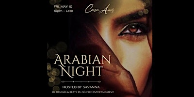 Imagem principal do evento Arabian Night