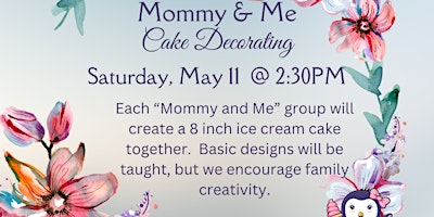 Mommy & Me Cake Decorating primary image
