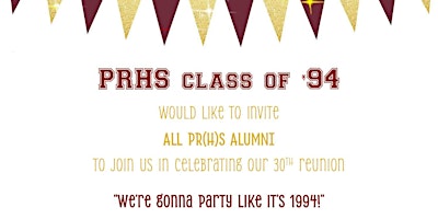 PR(H)S Grad Class of 94 primary image