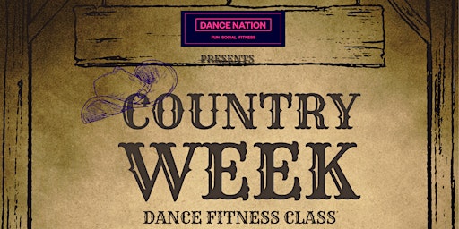 Imagen principal de RUSH-FIT Dance Fitness Class - Country Week