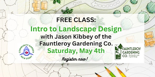 Imagem principal do evento Free Class: Intro to Landscape Design