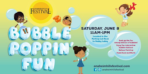 Imagem principal do evento Bubble Poppin' Fun