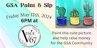Imagem principal do evento GSA Paint & Sip