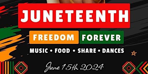 Imagem principal do evento Juneteenth Freedom Forever