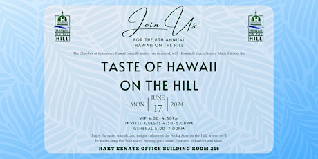 Taste of Hawaii on the Hill