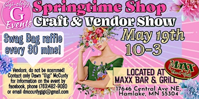 Imagem principal do evento 9th Annual Springtime Shop at Maxx